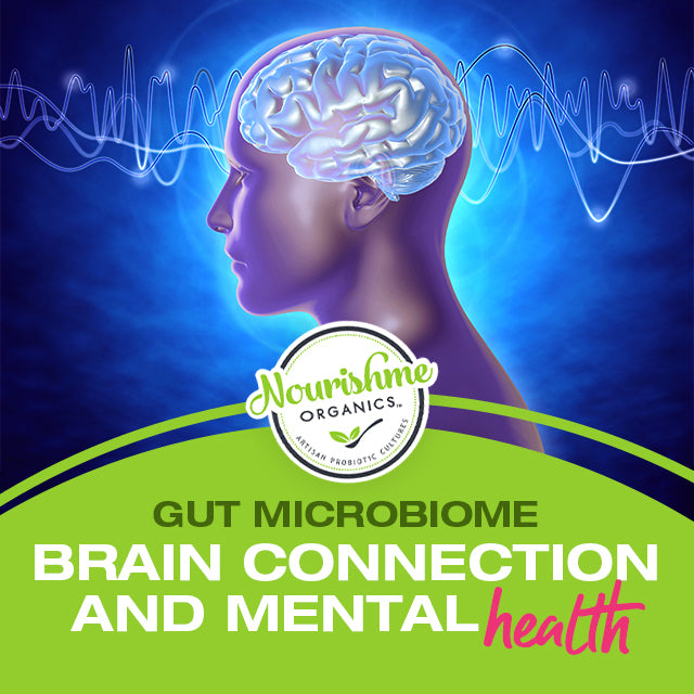 Gut Microbiome - Brain Connection And Mental Health – Nourishme Organics