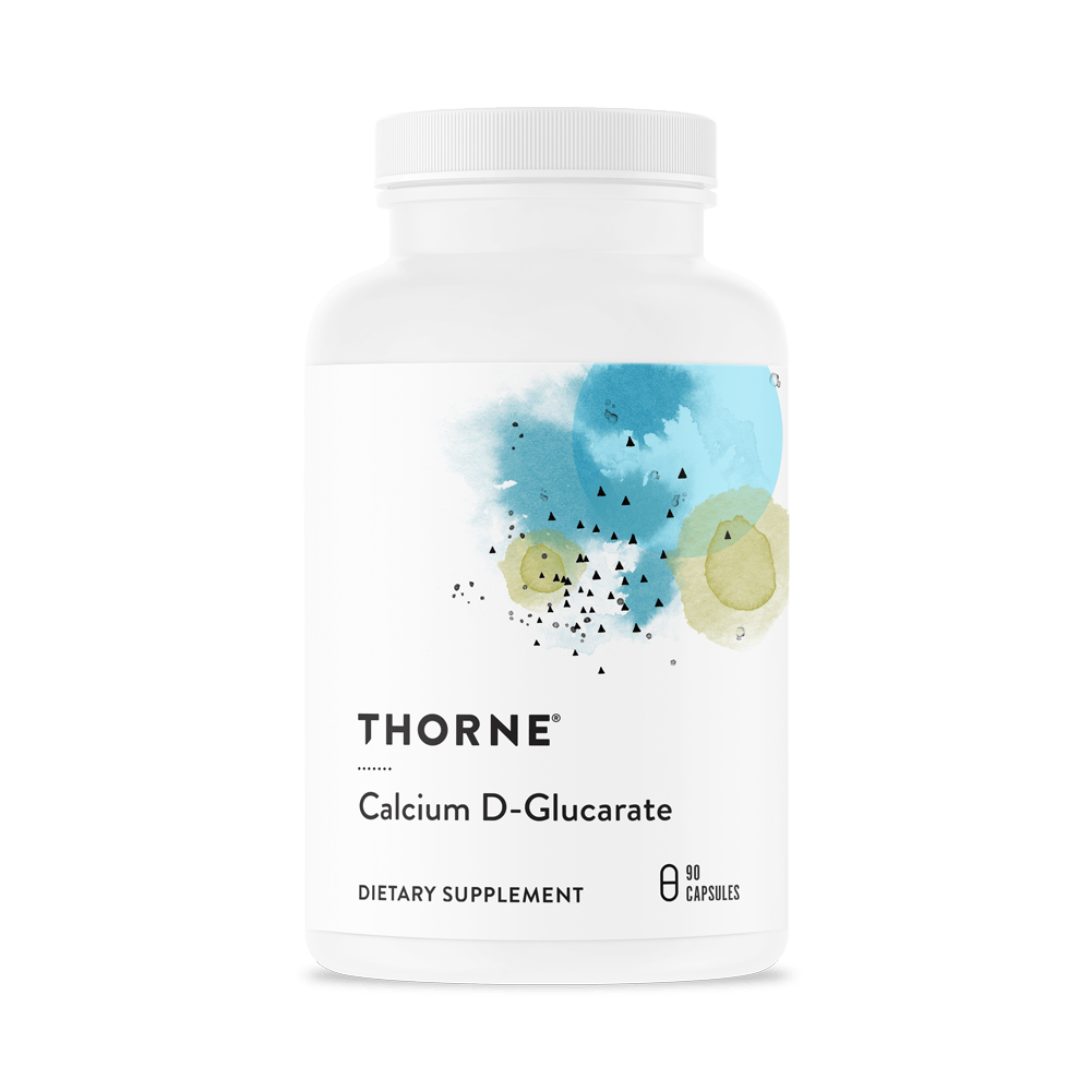 Thorne Calcium D Glucarate 90 capsules Nourishme Organics